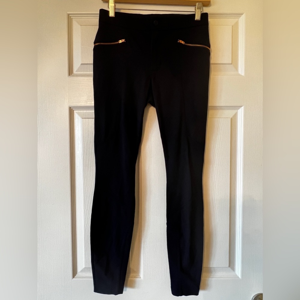 Athleta Navy Ponte Moto 2.0 Pant